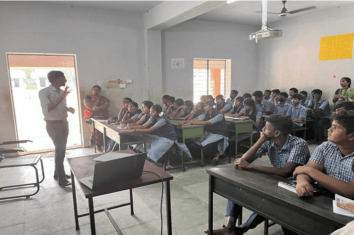 Seminar at Avadi Municipal Higher Secondary School