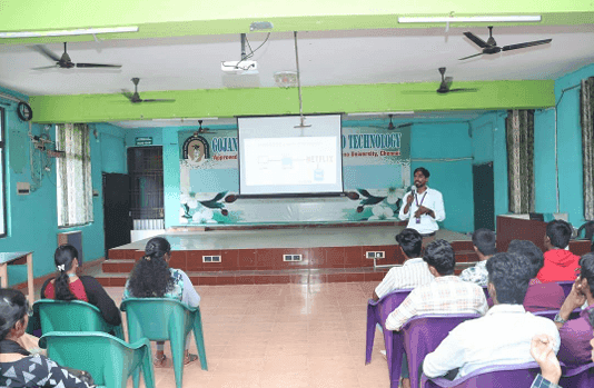 Seminar at Gojan College